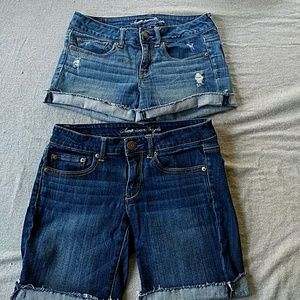 Pair of AE jean shorts